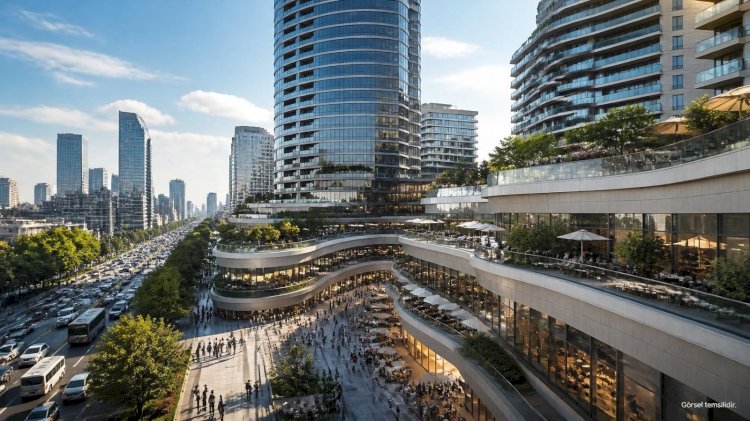 Kanyon: Levent’te İkonik Mimariyle Konut, Ofis ve Alışveriş Yaşamı