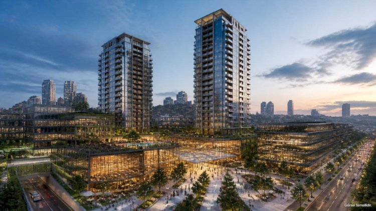 Spine Tower – Maslak’ta İkonik Rezidans ve Ofis Projesi